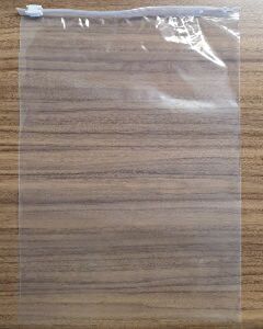 100 Ziehverschlussbeutel 225x310 mm 60 Mikron transparent