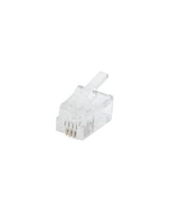 RJ10 (4P4C) Stecker