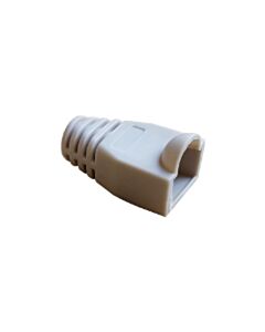 25 Flexible Tüllen für RJ45-Stecker beige