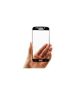 Glas Displayschutzfolie für Samsung Galaxy S7 Edge schwarz