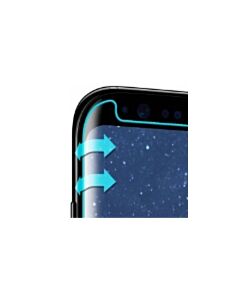 3D Glas Displayschutz Galaxy S9 transparent