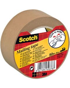 Scotch Packband braunes Papier 50mmx50m (1 Rolle)