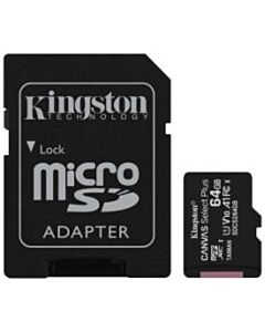 Kingston Canvas Select Plus Micro SDXC 64 GB Speicherkarte + Adapter