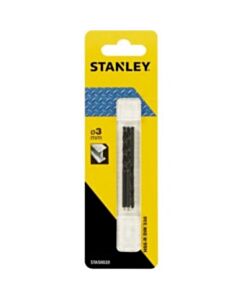 Stanley Metallbohrer 3 mm HSS-R STA50020 (3 Stück)