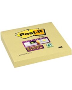 Post-it Super Sticky Notes 76 x 76 mm Gelb (90 Blatt)
