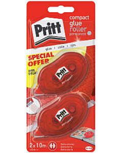 Pritt Kleberoller permanent 2 Stück 8,4 mm x 10 m