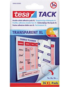 36 XL Klebepads Tesa Tack transparent